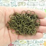 10mm bronze jump rings bulk
