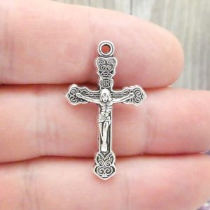 crucifix charms for rosary making