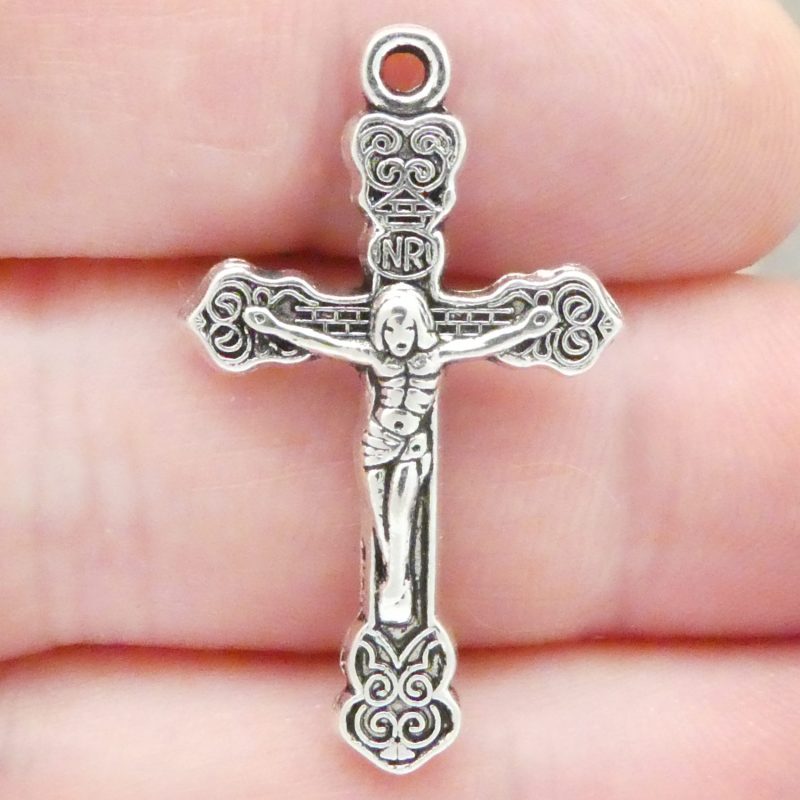 crucifix charm
