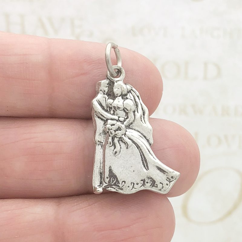 Bride and Groom Charms