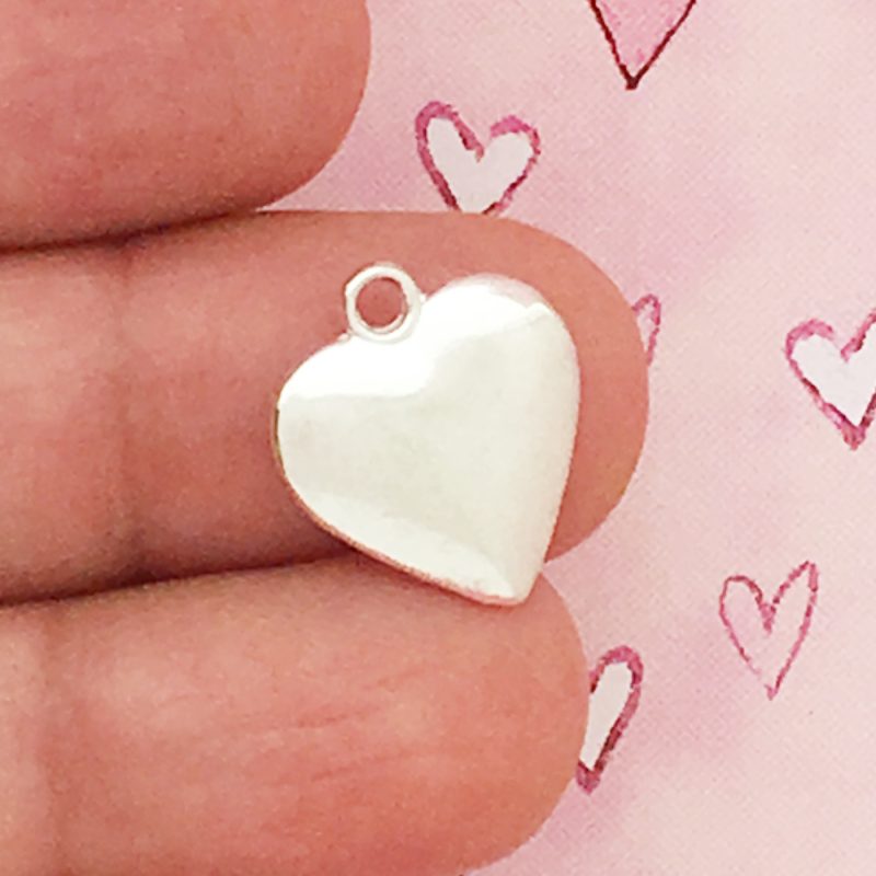 Silver Heart Charm
