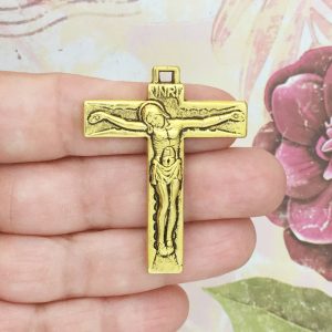 Gold Crucifix Pendants