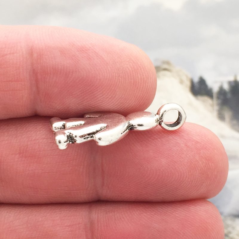 5 Little Boy Charm Silver by TIJC SP0433 - Image 2