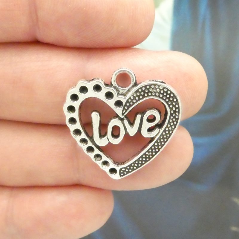 love heart charm