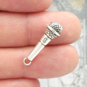 Microphone Charm