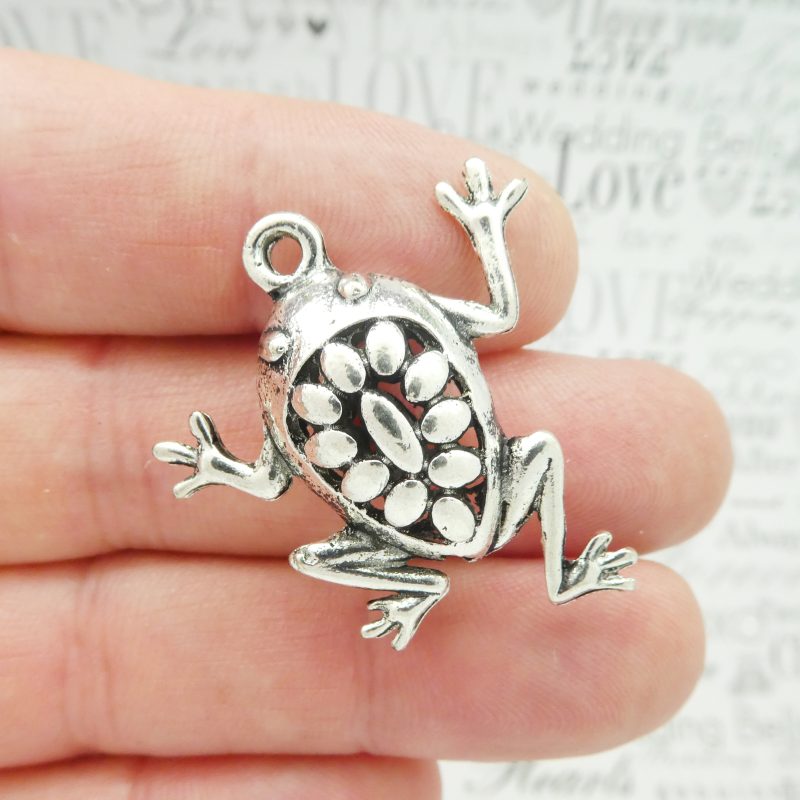 frog charms for jewelry making