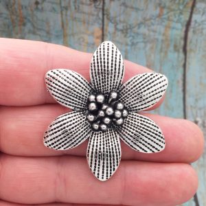 large flower pendant