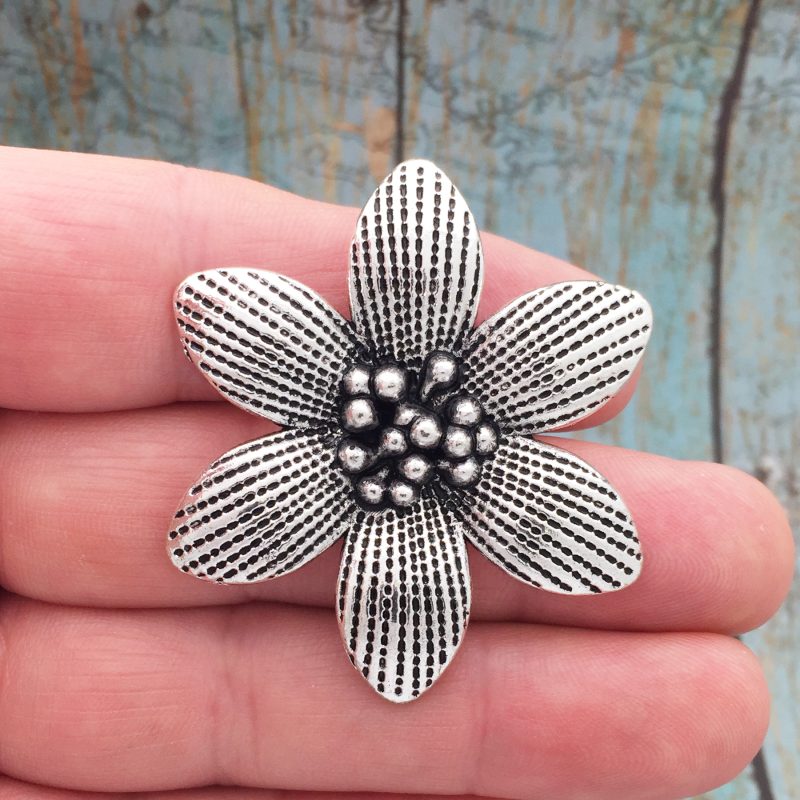 large flower pendant