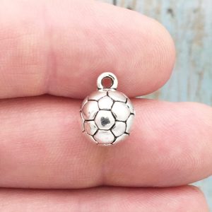 soccer ball charms for jewelry making