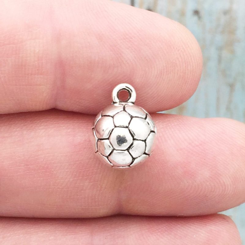 soccer ball charms for jewelry making