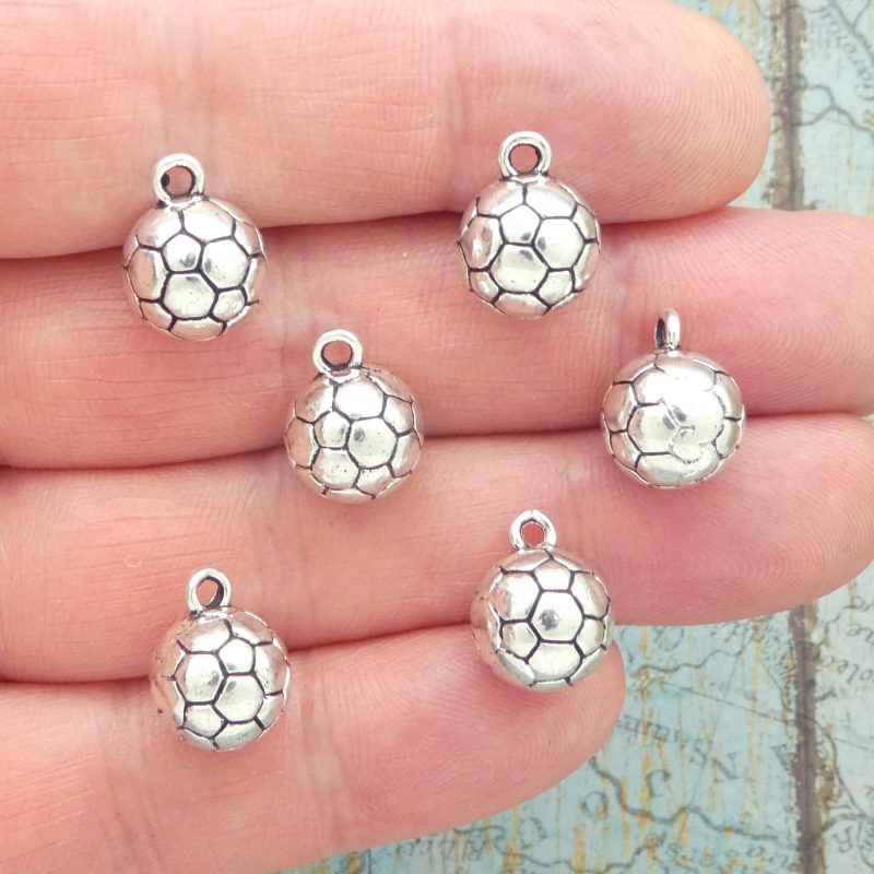 soccer ball charms bulk