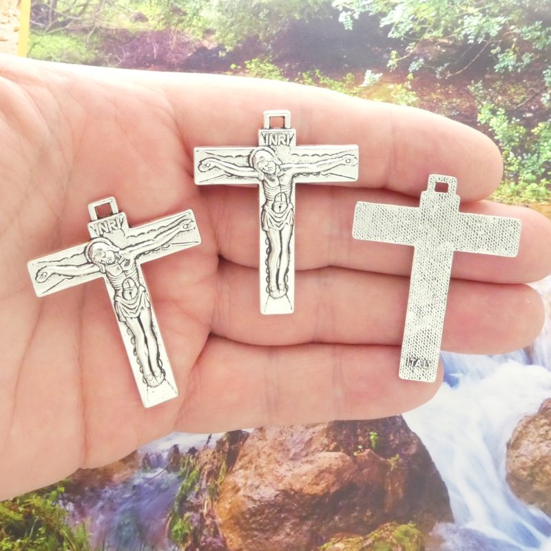 Silver Crucifix Pendants Bulk