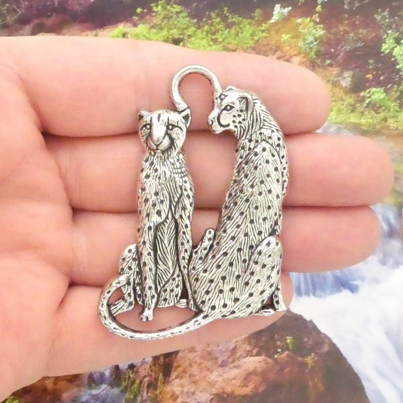 leopard pendants for jewelry making