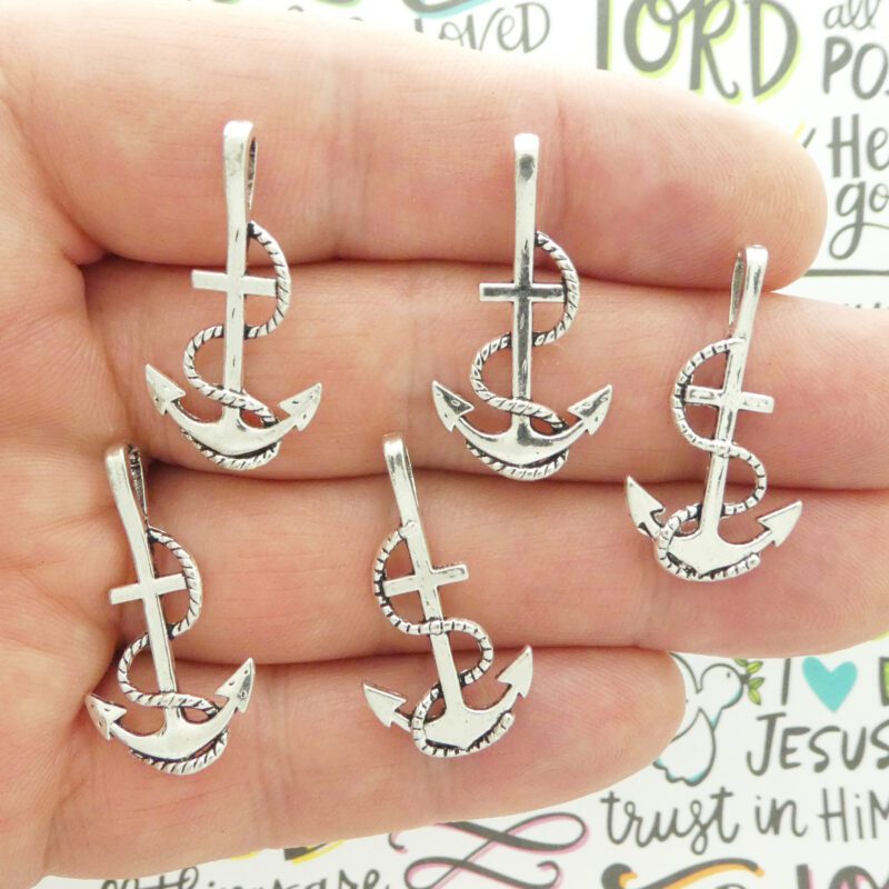 anchor cross charms for jewelry making