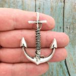 anchor pendants for jewelry making