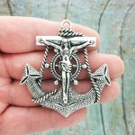 Crucifix Anchor Pendant