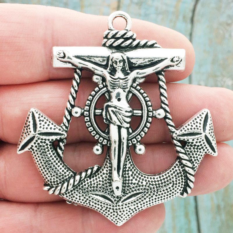 Anchor Crucifix Pendant