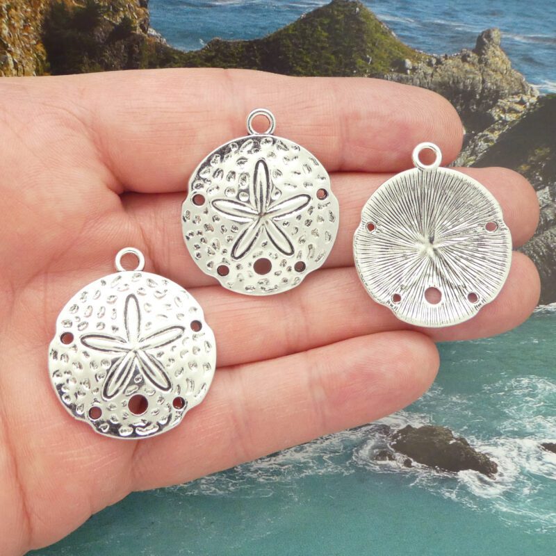 sand dollar charms bulk
