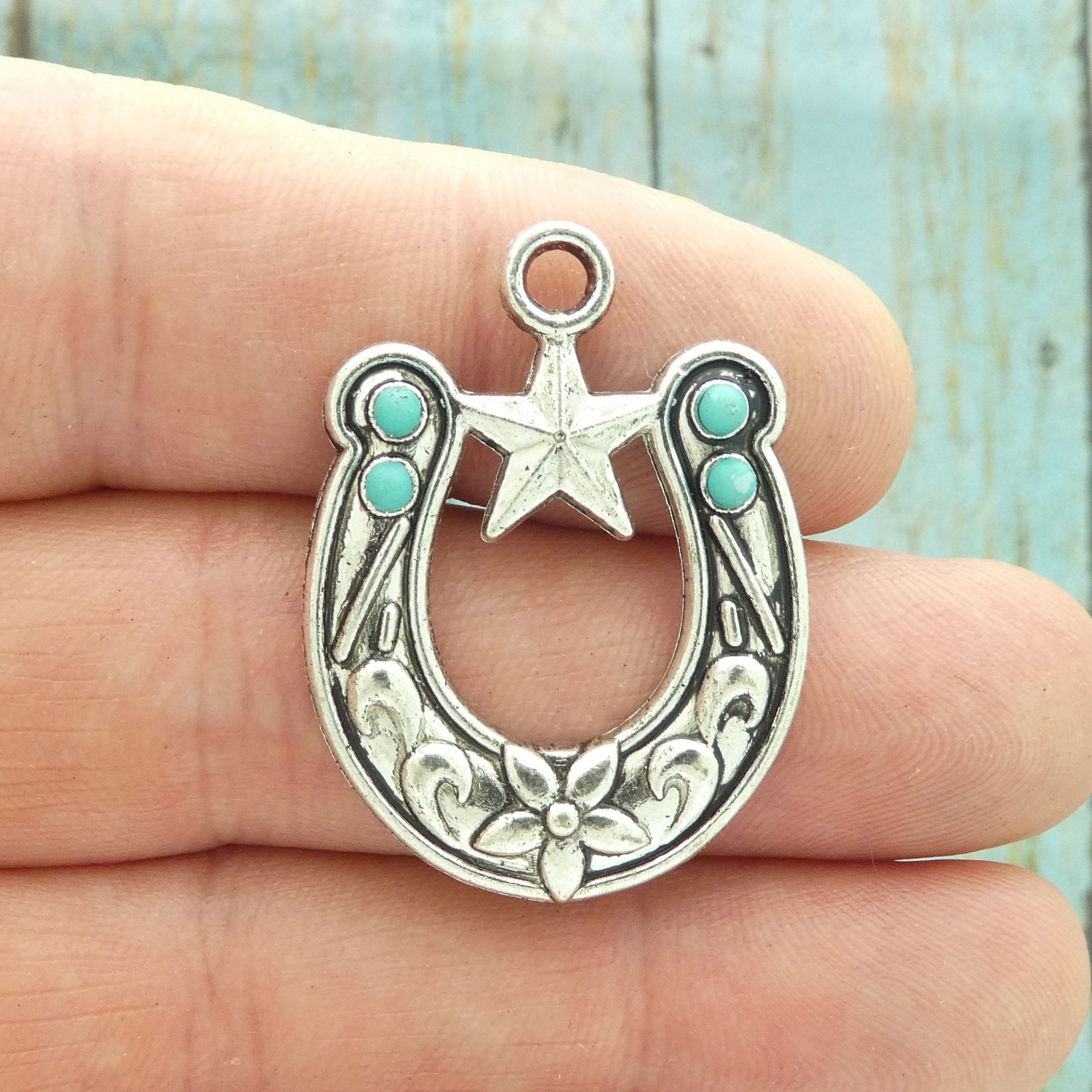horseshoe charms for jewelry making