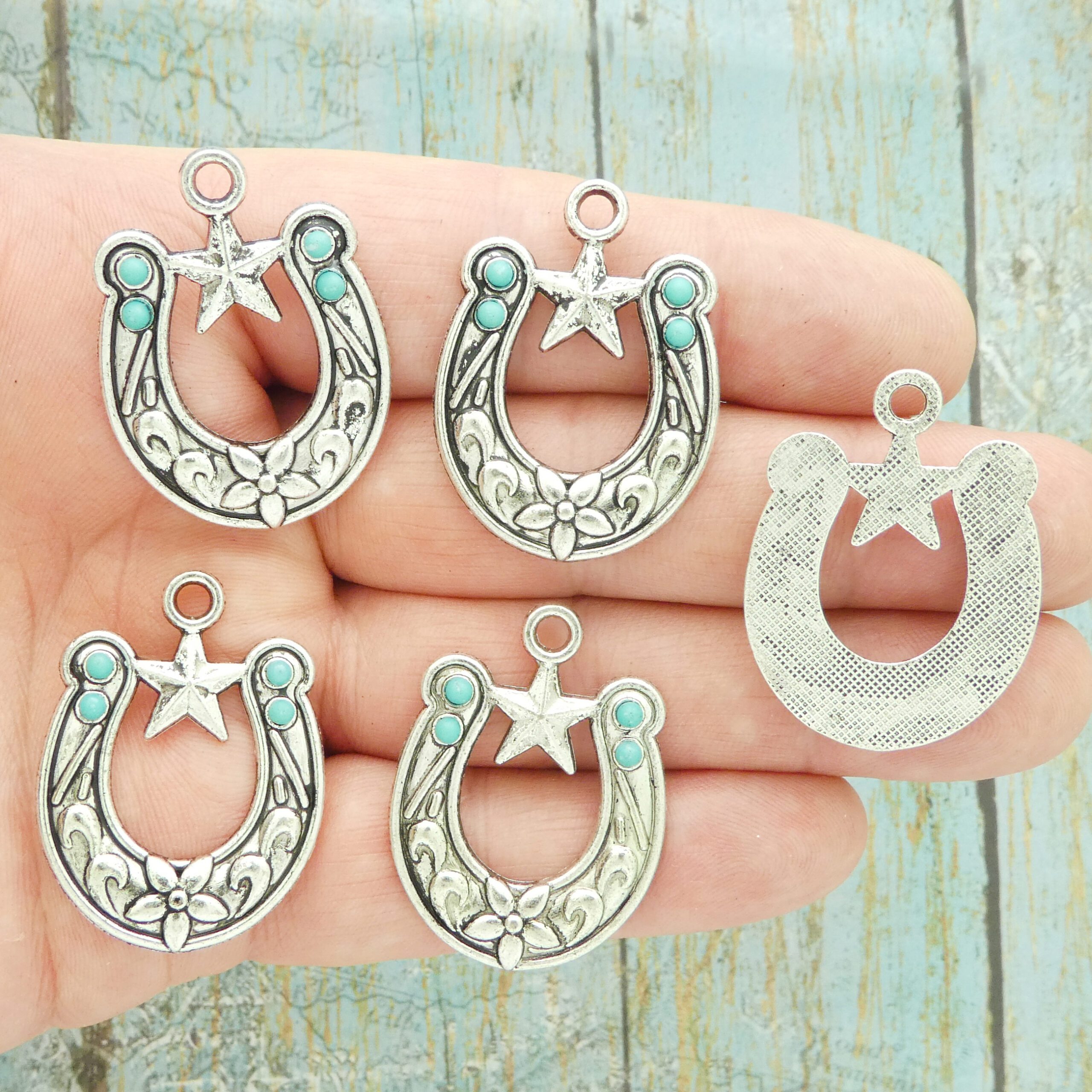 horseshoe charms bulk