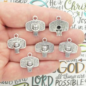 basketball charms in bulk