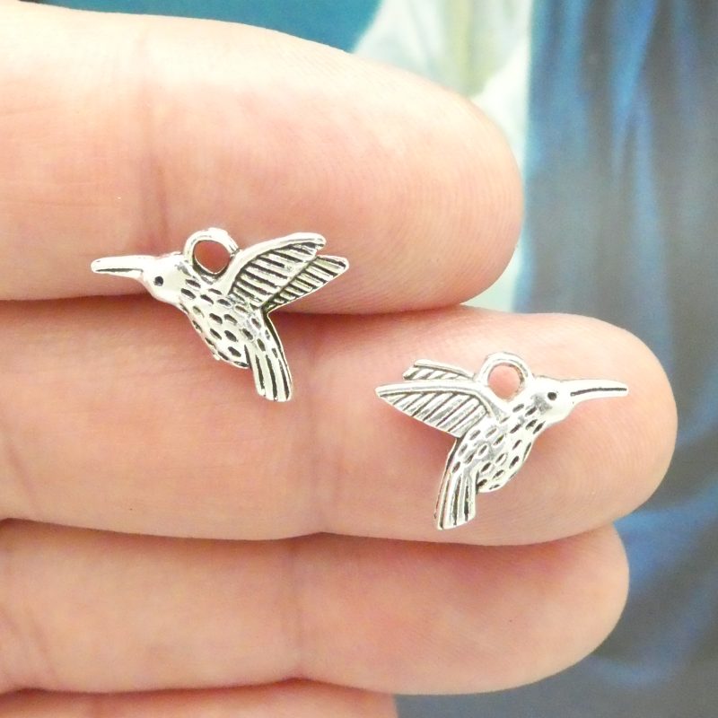 Hummingbird Charms Bulk