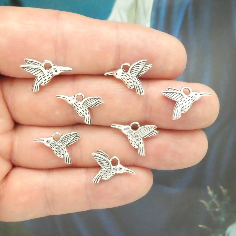 Hummingbird Charms Wholesale