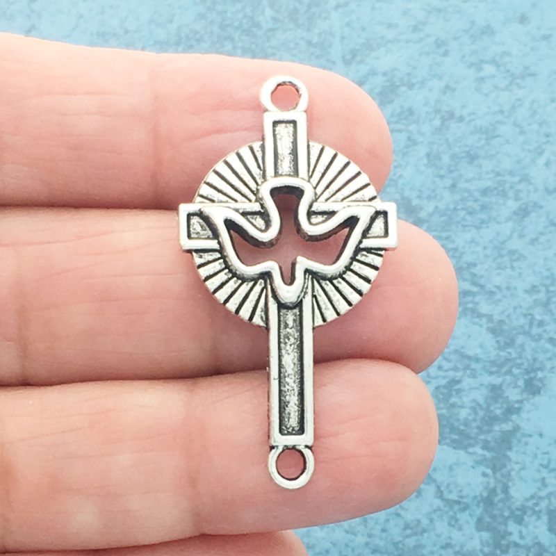 Holy Spirit Cross Pendant
