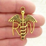 RN Caduceus Charm