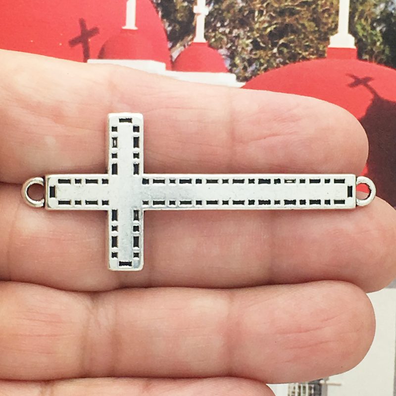 Sideways Cross Bracelet Connector