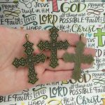Bronze Cross Pendants Bulk