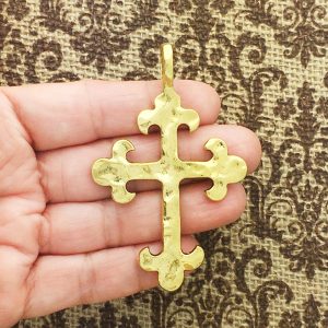 gold hammered pendants for jewelry making