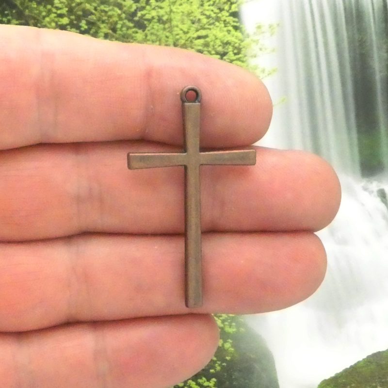 copper cross pendants for jewelry making