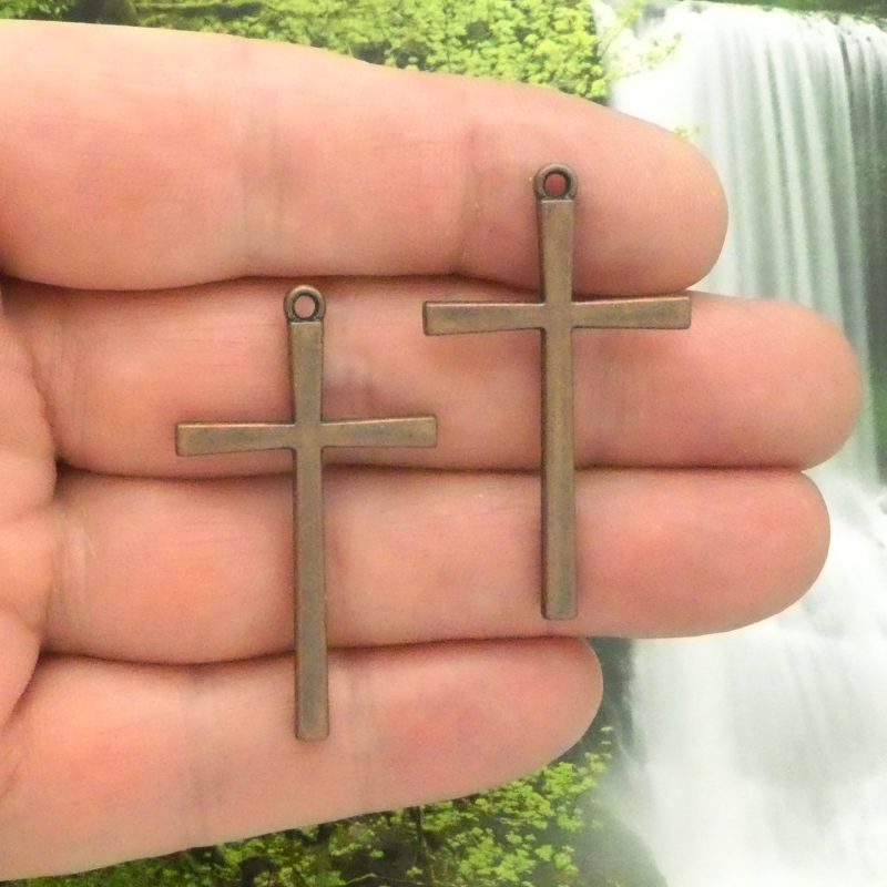 copper cross pendants wholesale