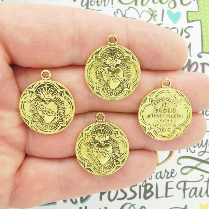 Sacred Heart Charms Wholesale