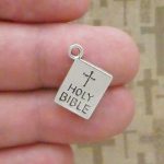 Holy Bible charms for jewelry making