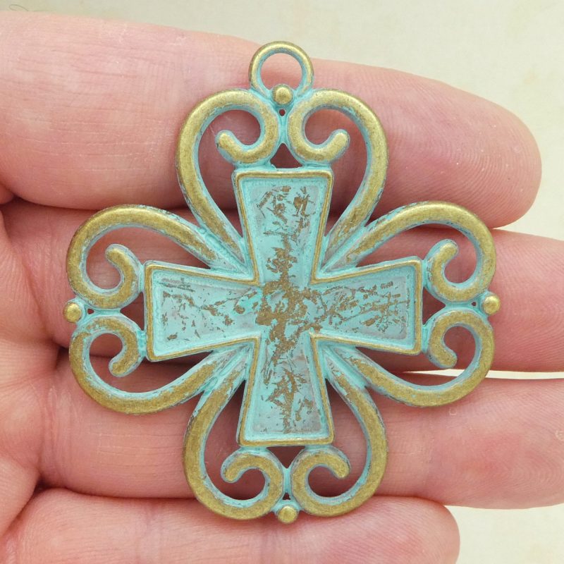 large cross pendants bulk