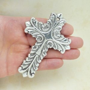 large cross pendants for jewelry making
