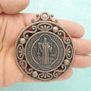 1 St Benedict Medal Copper Large by TIJC SP1770