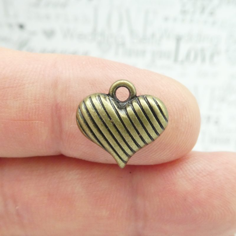 Puffy Heart Charm