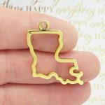 Louisiana State Charms Wholesale