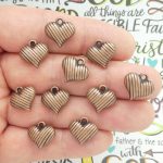 Heart Charms Bulk