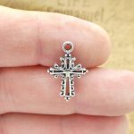 small cross charms wholesale