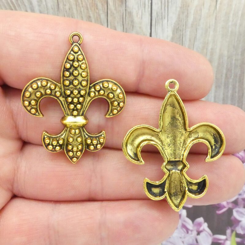 Fleur De Lis Charms for bracelets