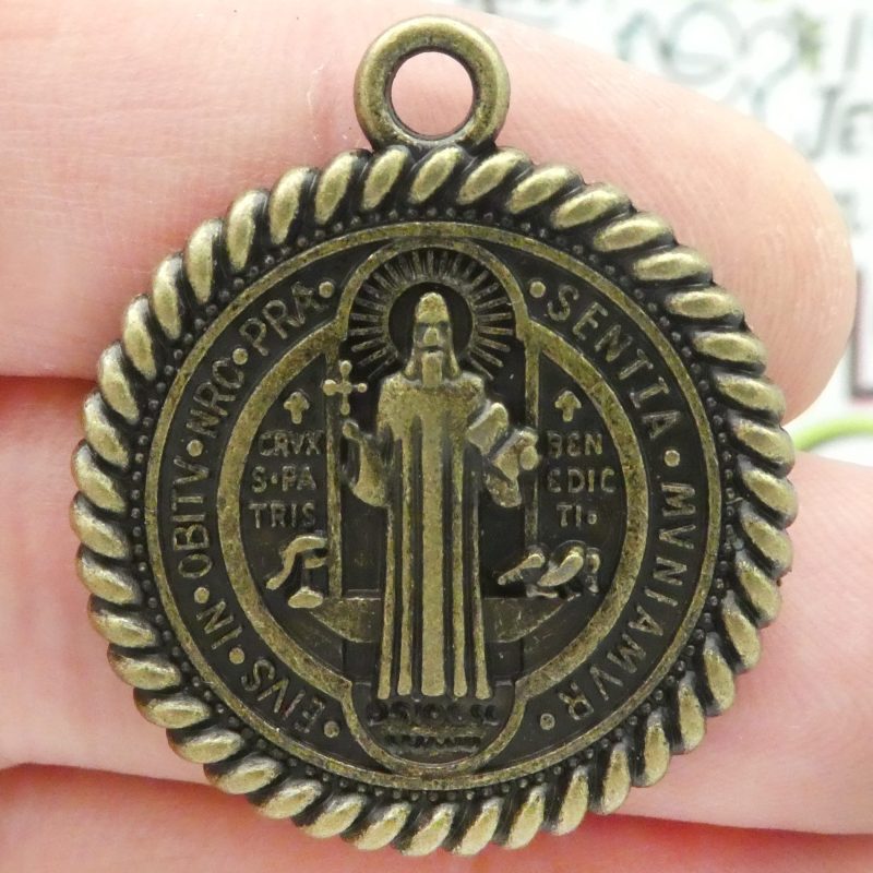 St Benedict Medal for Jewelry Making