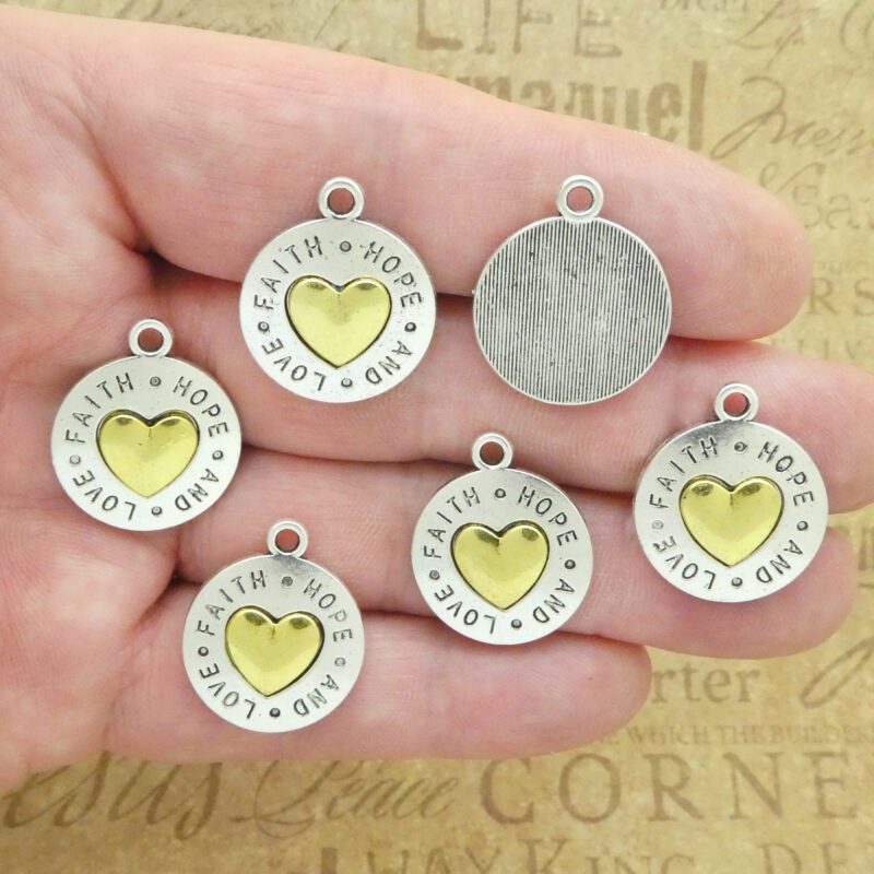 Faith Hope Love Charms Wholesale