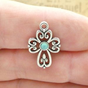 Small Cross Charm