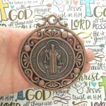 1 St Benedict Medal Copper Extra Large by TIJC SP1938