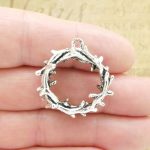 Crown of Thorns Charms for Jewelry Making