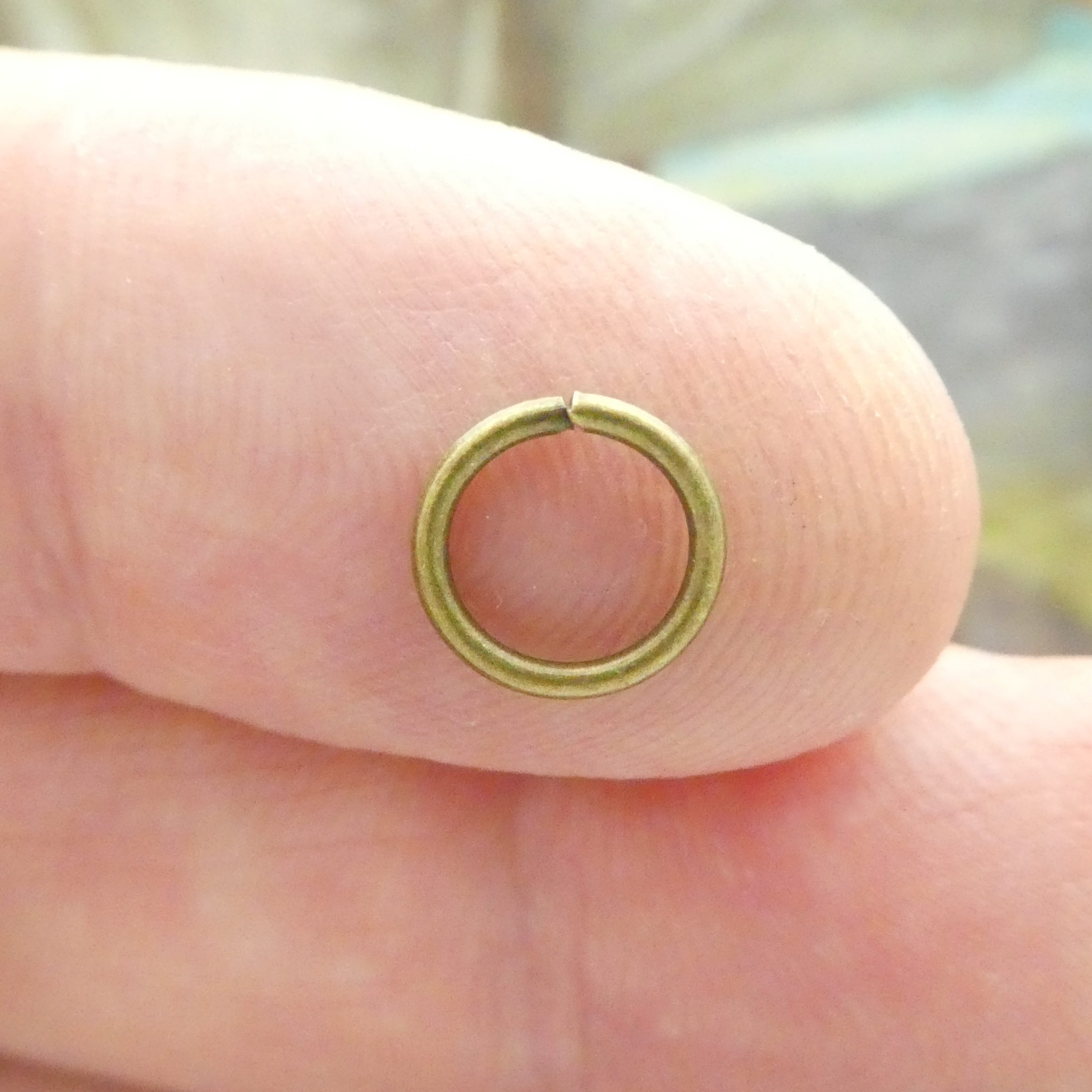 bronze plated jump rings for jewelry making